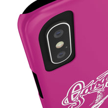 Load image into Gallery viewer, G*C script -Slim Phone Cases (hot pink)