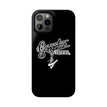 Load image into Gallery viewer, G*C script -Slim Phone Cases (blk)