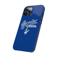 Load image into Gallery viewer, G*C script -Slim Phone Cases (blue)