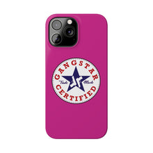Load image into Gallery viewer, Copy of G*C script -Slim Phone Cases (hot pink)