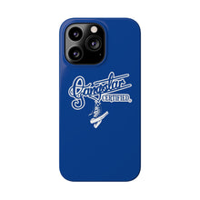 Load image into Gallery viewer, G*C script -Slim Phone Cases (blue)