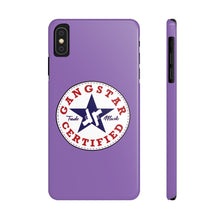 Load image into Gallery viewer, G*C logo -Slim Phone Cases - (purple)