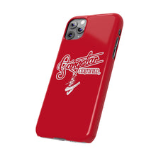 Load image into Gallery viewer, G*C script -Slim Phone Cases (red)