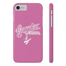 Load image into Gallery viewer, G*C script -Slim Phone Cases (pink)
