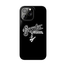 Load image into Gallery viewer, G*C script -Slim Phone Cases (blk)