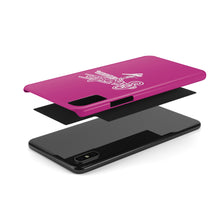 Load image into Gallery viewer, G*C script -Slim Phone Cases (hot pink)