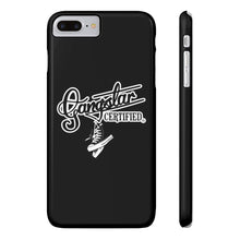 Load image into Gallery viewer, G*C script -Slim Phone Cases (blk)