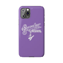 Load image into Gallery viewer, G*C script -Slim Phone Cases - (purple)
