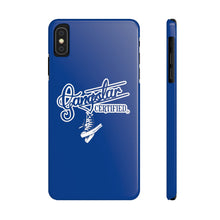Load image into Gallery viewer, G*C script -Slim Phone Cases (blue)