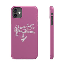 Load image into Gallery viewer, G*C script -Slim Phone Cases (pink)