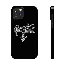 Load image into Gallery viewer, G*C script -Slim Phone Cases (blk)