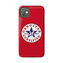Load image into Gallery viewer, G*C logo -Slim Phone Cases (red)