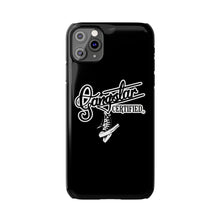 Load image into Gallery viewer, G*C script -Slim Phone Cases (blk)