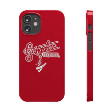 Load image into Gallery viewer, G*C script -Slim Phone Cases (red)
