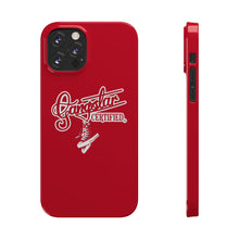 Load image into Gallery viewer, G*C script -Slim Phone Cases (red)
