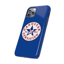 Load image into Gallery viewer, G*C logo -Slim Phone Cases (blue)
