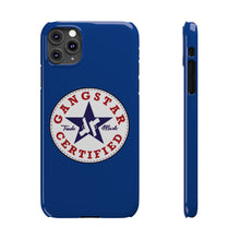 Load image into Gallery viewer, G*C logo -Slim Phone Cases (blue)
