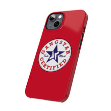 Load image into Gallery viewer, G*C logo -Slim Phone Cases (red)
