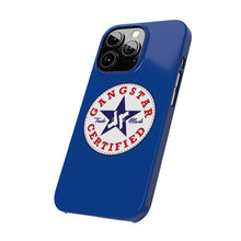 Load image into Gallery viewer, G*C logo -Slim Phone Cases (blue)
