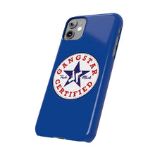 Load image into Gallery viewer, G*C logo -Slim Phone Cases (blue)
