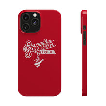 Load image into Gallery viewer, G*C script -Slim Phone Cases (red)
