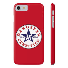 Load image into Gallery viewer, G*C logo -Slim Phone Cases (red)
