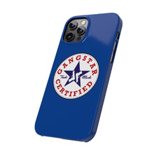 Load image into Gallery viewer, G*C logo -Slim Phone Cases (blue)
