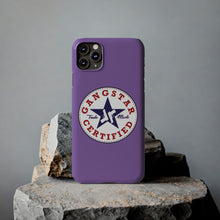 Load image into Gallery viewer, G*C logo -Slim Phone Cases - (purple)
