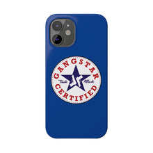 Load image into Gallery viewer, G*C logo -Slim Phone Cases (blue)
