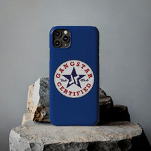 Load image into Gallery viewer, G*C logo -Slim Phone Cases (blue)
