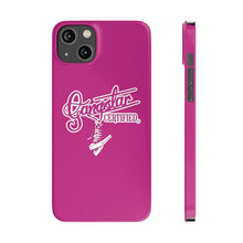 Load image into Gallery viewer, G*C script -Slim Phone Cases (hot pink)
