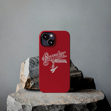 Load image into Gallery viewer, G*C script -Slim Phone Cases (red)
