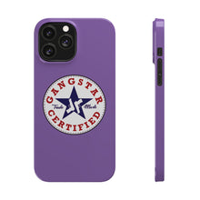 Load image into Gallery viewer, G*C logo -Slim Phone Cases - (purple)
