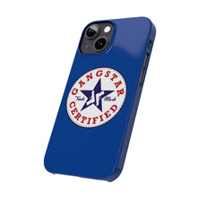 Load image into Gallery viewer, G*C logo -Slim Phone Cases (blue)
