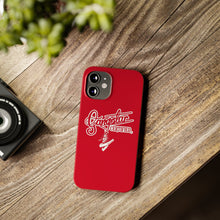 Load image into Gallery viewer, G*C script -Slim Phone Cases (red)
