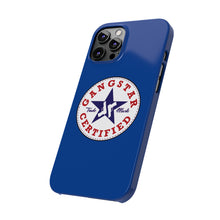 Load image into Gallery viewer, G*C logo -Slim Phone Cases (blue)
