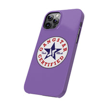 Load image into Gallery viewer, G*C logo -Slim Phone Cases - (purple)
