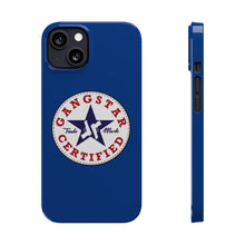 Load image into Gallery viewer, G*C logo -Slim Phone Cases (blue)
