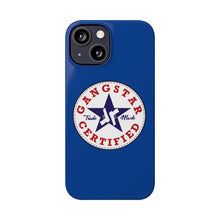 Load image into Gallery viewer, G*C logo -Slim Phone Cases (blue)
