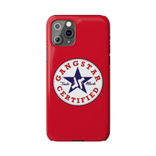 Load image into Gallery viewer, G*C logo -Slim Phone Cases (red)
