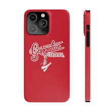 Load image into Gallery viewer, G*C script -Slim Phone Cases (red)
