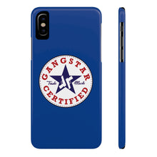 Load image into Gallery viewer, G*C logo -Slim Phone Cases (blue)
