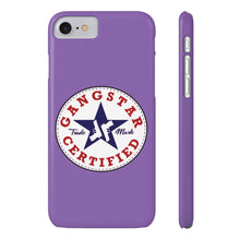 Load image into Gallery viewer, G*C logo -Slim Phone Cases - (purple)
