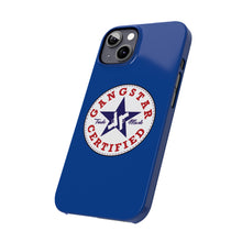 Load image into Gallery viewer, G*C logo -Slim Phone Cases (blue)
