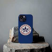 Load image into Gallery viewer, G*C logo -Slim Phone Cases (blue)
