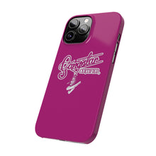 Load image into Gallery viewer, G*C script -Slim Phone Cases (hot pink)
