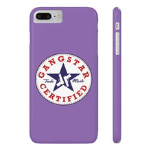 Load image into Gallery viewer, G*C logo -Slim Phone Cases - (purple)
