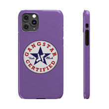 Load image into Gallery viewer, G*C logo -Slim Phone Cases - (purple)
