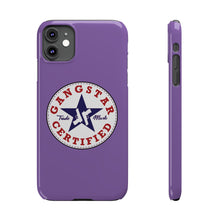 Load image into Gallery viewer, G*C logo -Slim Phone Cases - (purple)
