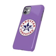 Load image into Gallery viewer, G*C logo -Slim Phone Cases - (purple)
